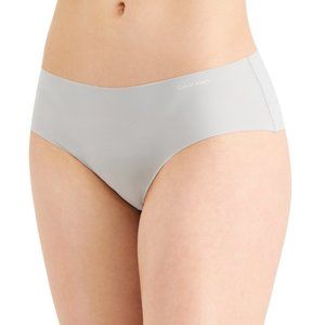 Calvin Klein Hipster Panties XL Womens Grey Invisibles Seamless Underwear D3429